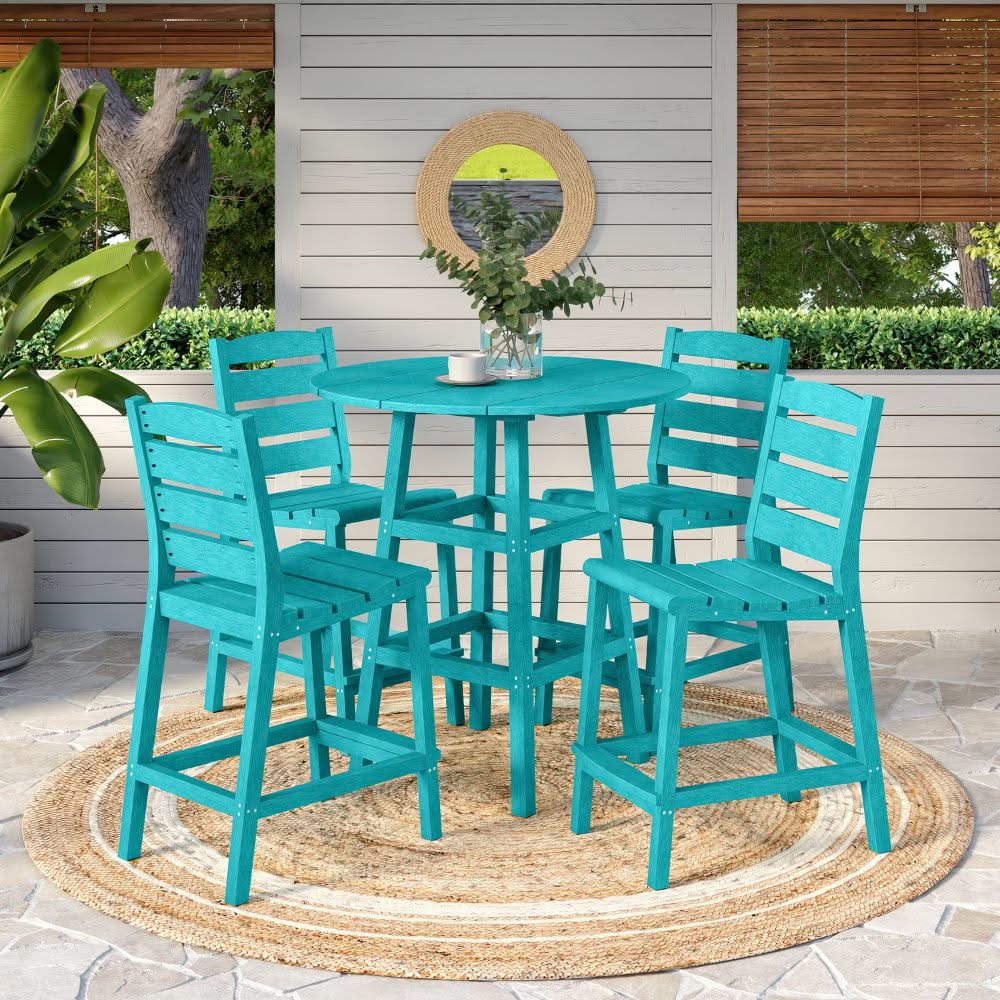 Napa 6pc Counter Set with Side Chairs