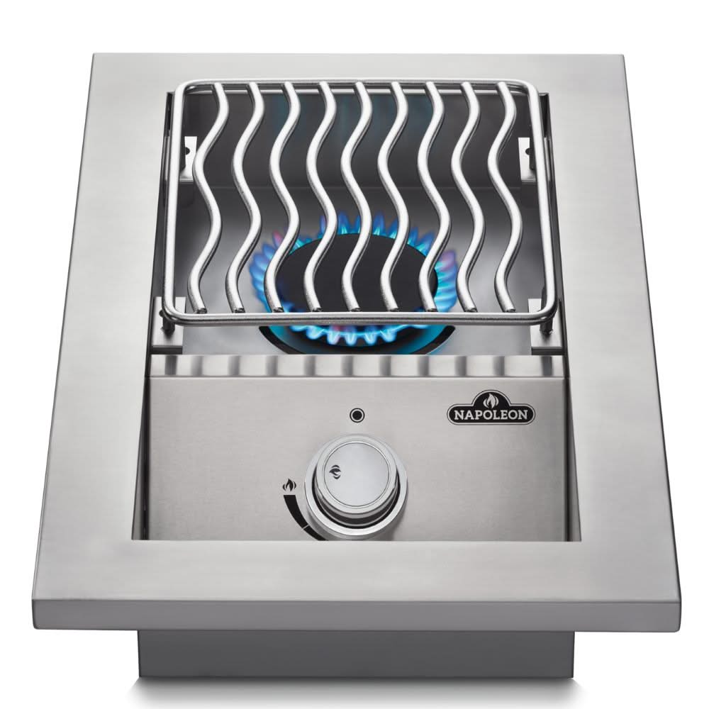 Napoleon Built-In 500 Series Single Range Top Burner - Stainless Steel