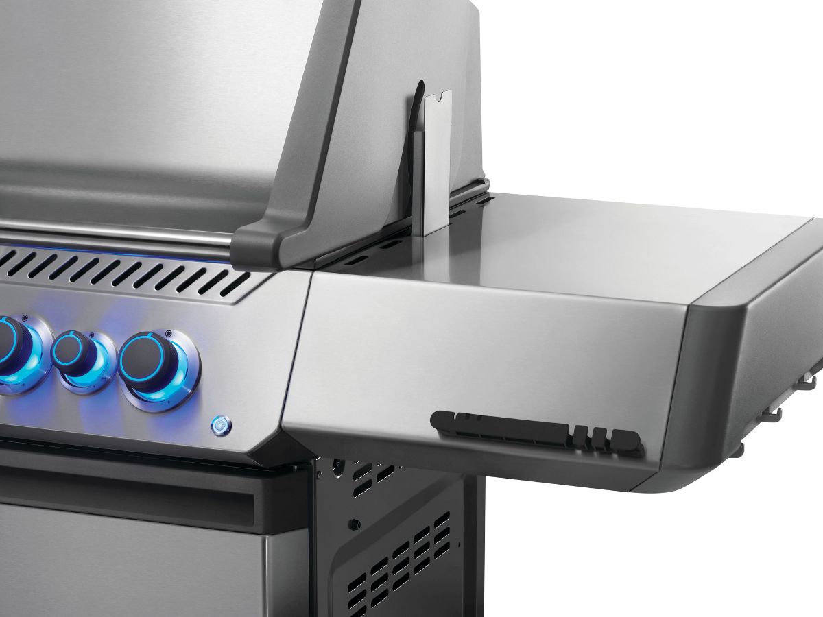Napoleon Prestige 500 with Infrared Side & Rear Burner Gas Grill - Stainless Steel