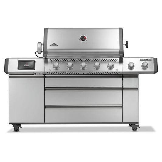 Napoleon Prestige Pro 665 Elite Gas Grill with Smart Technology & Electric Smoker Box