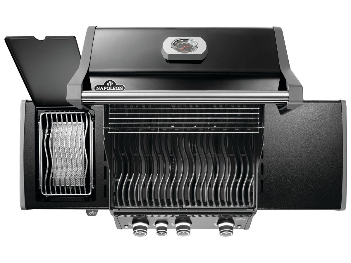 Napoleon Rogue PRO 425 with Infrared Side Burner Gas Grill - Black