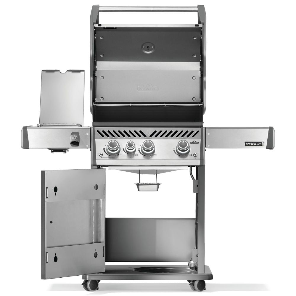 Napoleon Rogue PRO 425 with Infrared Side Burner Gas Grill - Stainless Steel