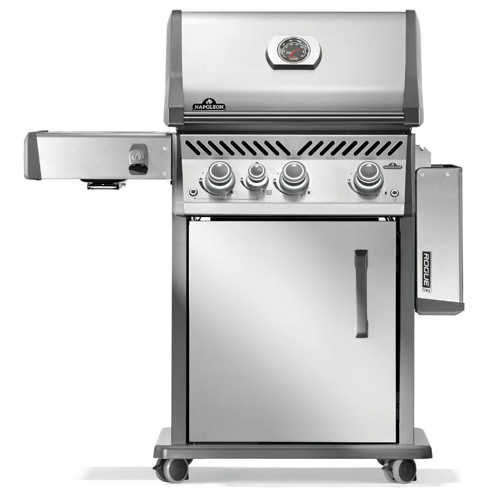 Napoleon Rogue PRO 425 with Infrared Side Burner Gas Grill - Stainless Steel