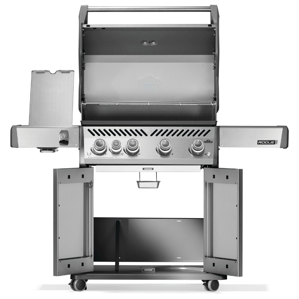 Napoleon Rogue PRO 525 with Infrared Side Burner Gas Grill - Stainless Steel