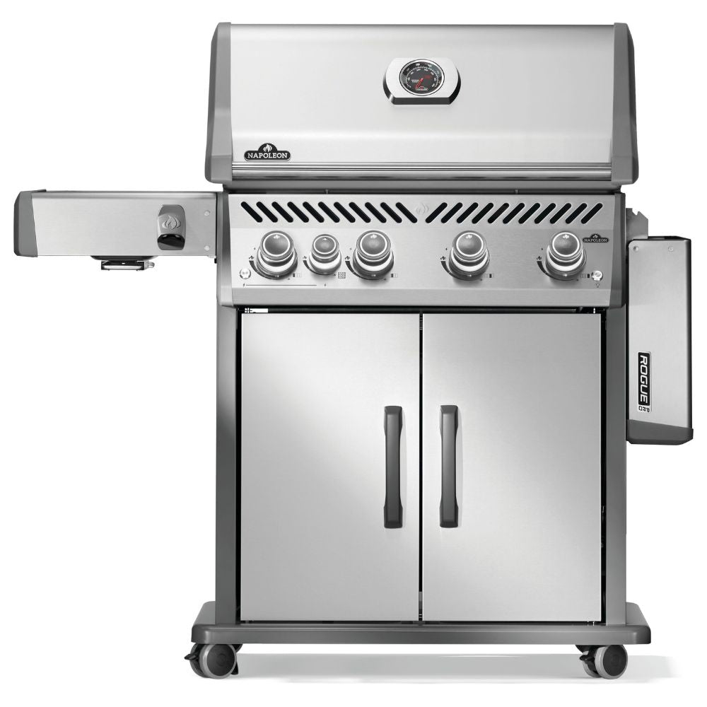 Napoleon Rogue PRO 525 with Infrared Side Burner Gas Grill - Stainless Steel