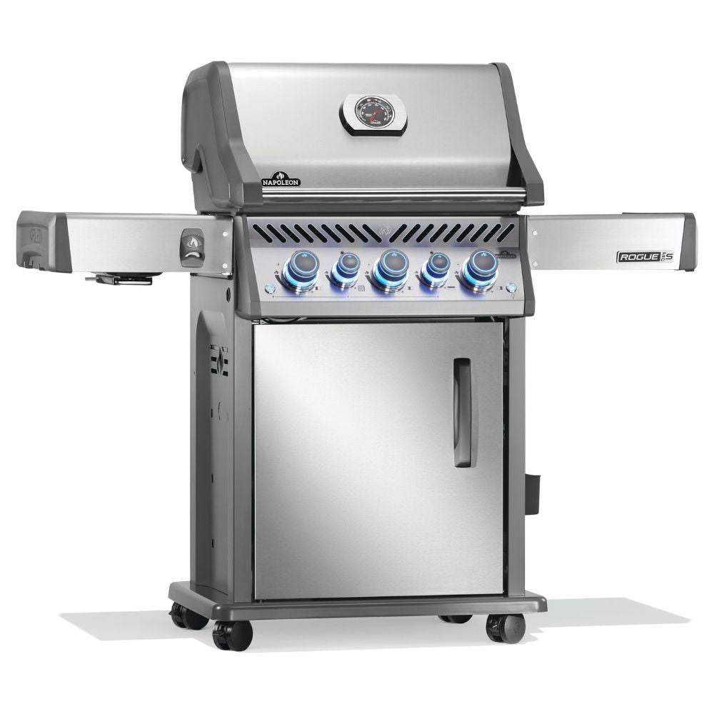 Napoleon Rogue PRO-S 425 with Infrared Side & Rear Burner Gas Grill - Stainless Steel