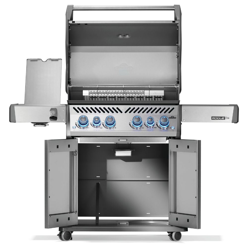 Napoleon Rogue PRO-S 525 with Infrared Side & Rear Burner Gas Grill - Stainless Steel