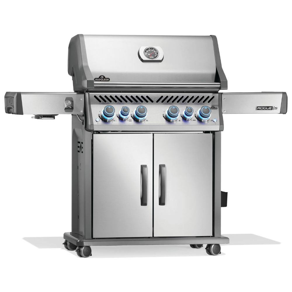 Napoleon Rogue PRO-S 525 with Infrared Side & Rear Burner Gas Grill - Stainless Steel
