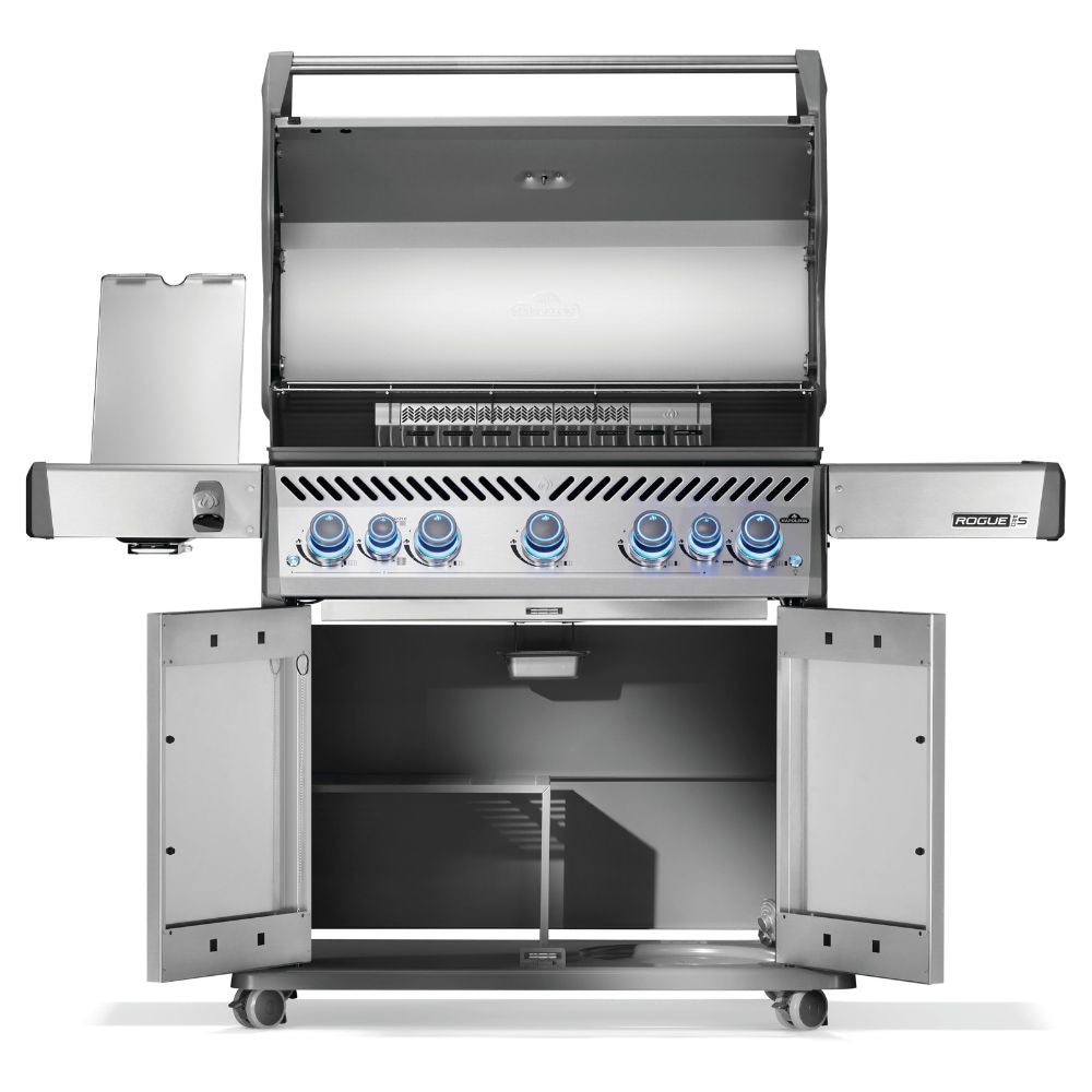 Napoleon Rogue PRO-S 625 with Infrared Side & Rear Burner Gas Grill - Stainless Steel
