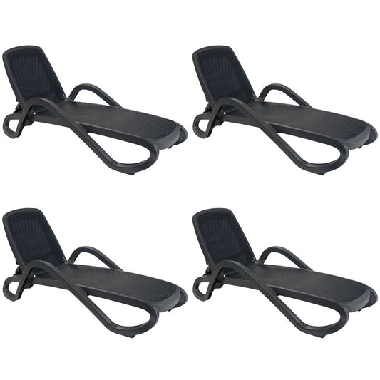 Alfa Chaise Lounge - Set of 4