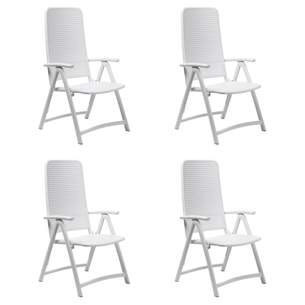 Darsena Foldable Dining Arm Chair - Set of 4