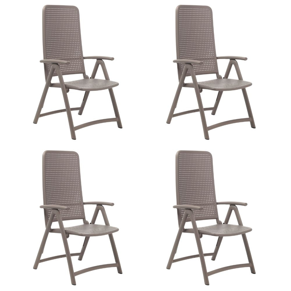 Darsena Foldable Dining Arm Chair - Set of 4