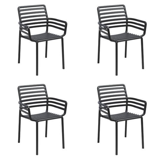 Doga Dining Arm Chair - Set of 4