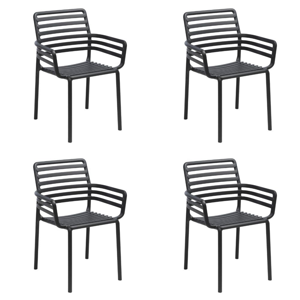 Doga Dining Arm Chair - Set of 4