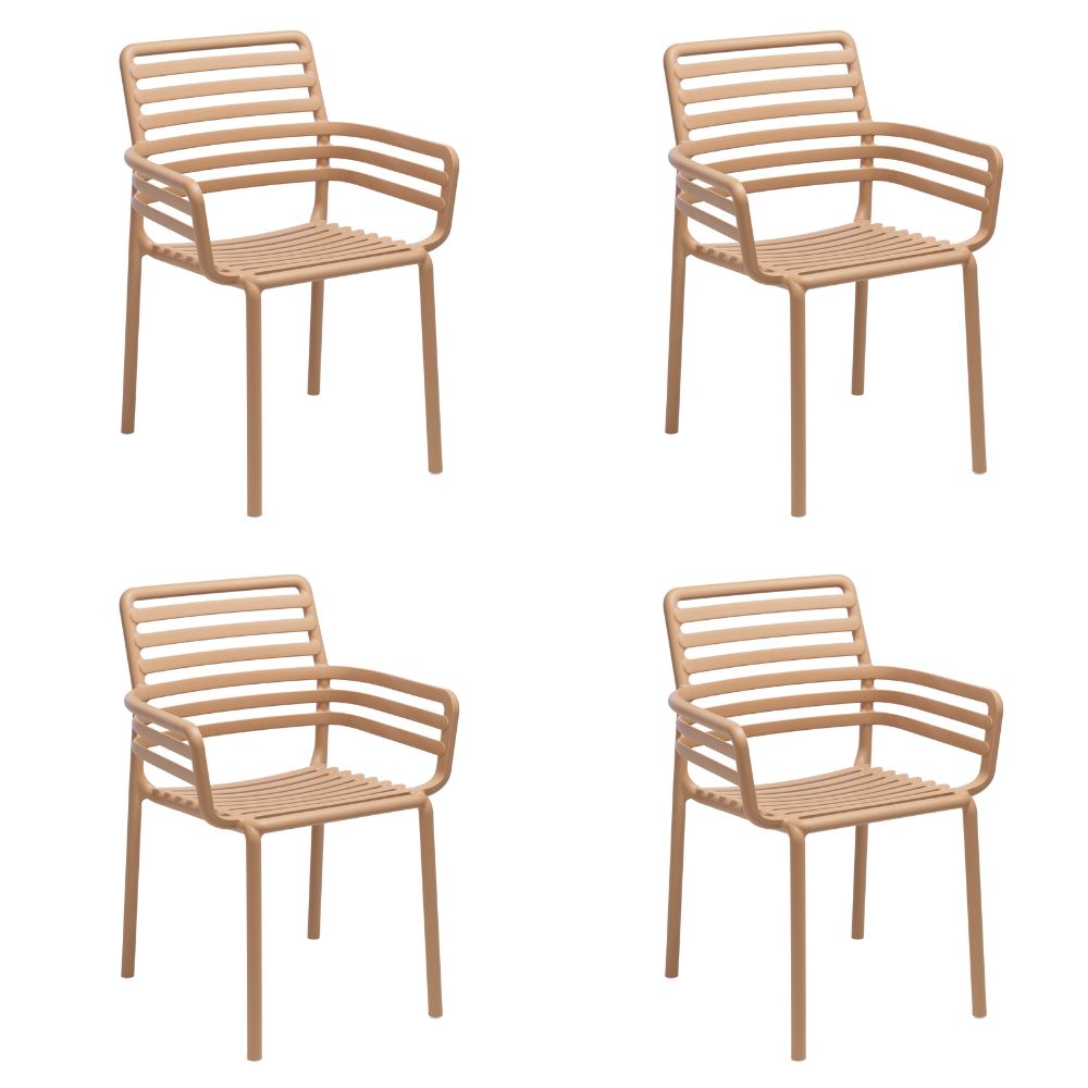 Doga Dining Arm Chair - Set of 4