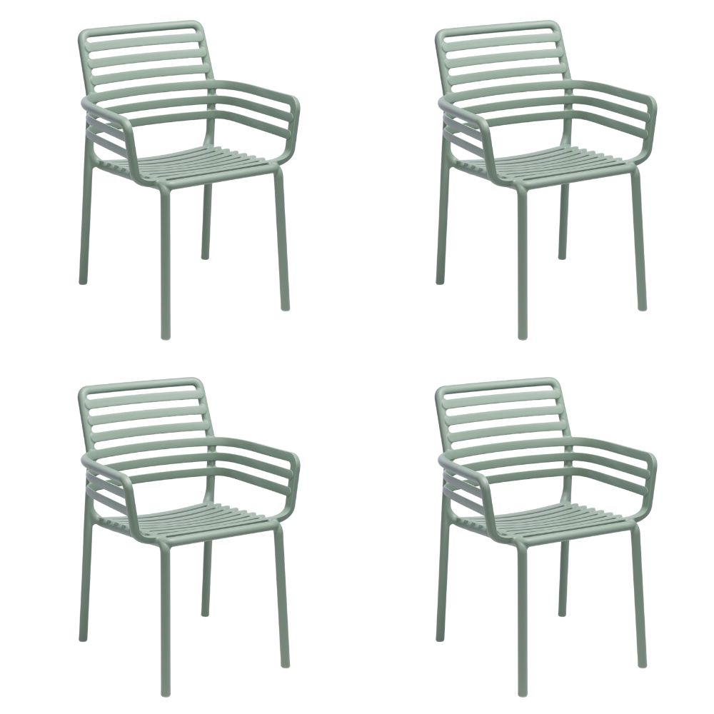 Doga Dining Arm Chair - Set of 4