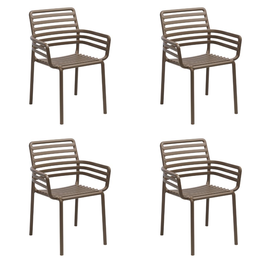 Doga Dining Arm Chair - Set of 4