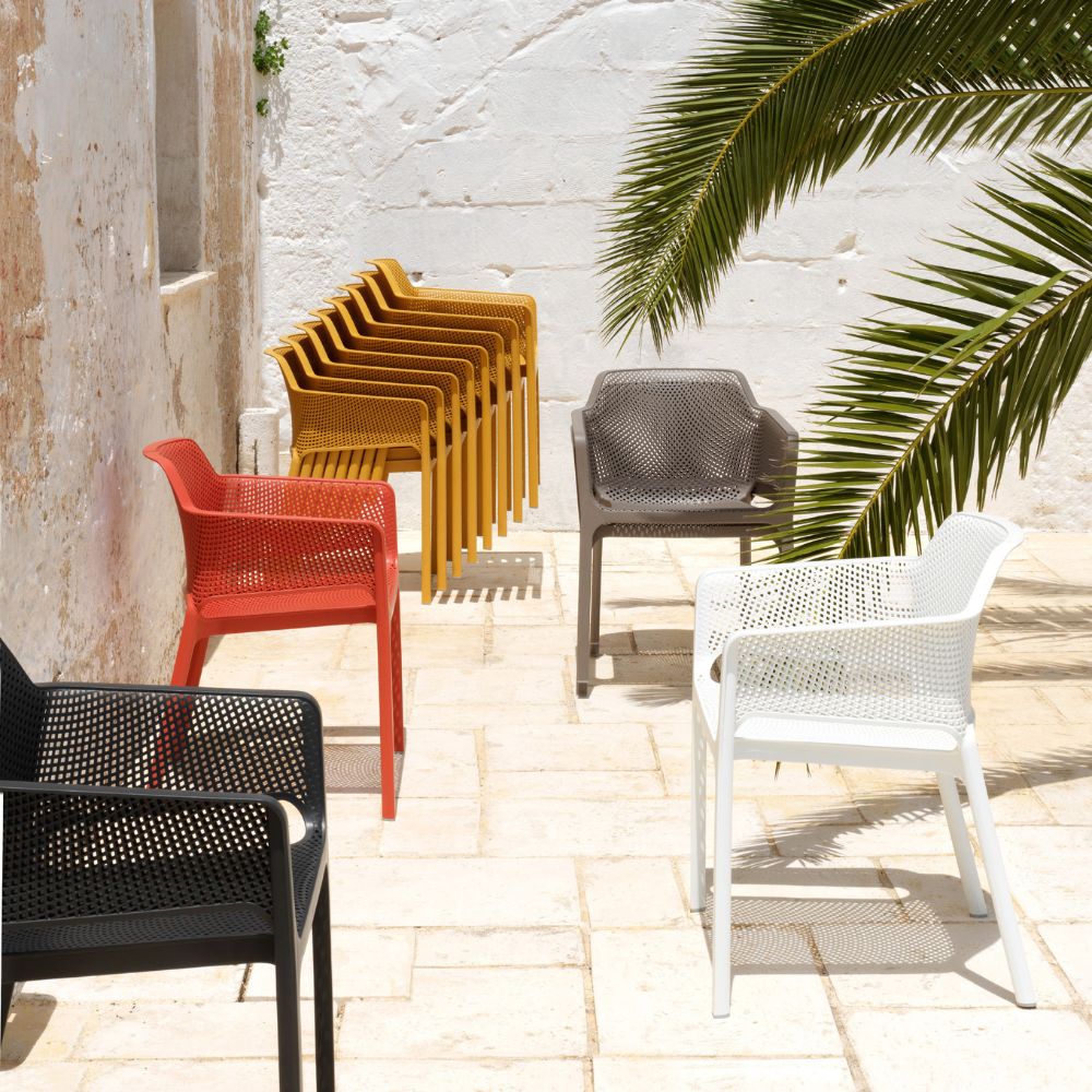 Net Dining Arm Chair