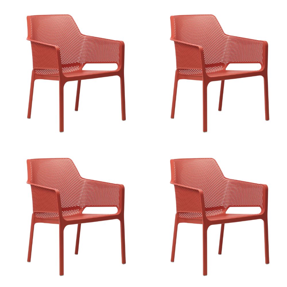 Net Relax Club Chair - Set of 4