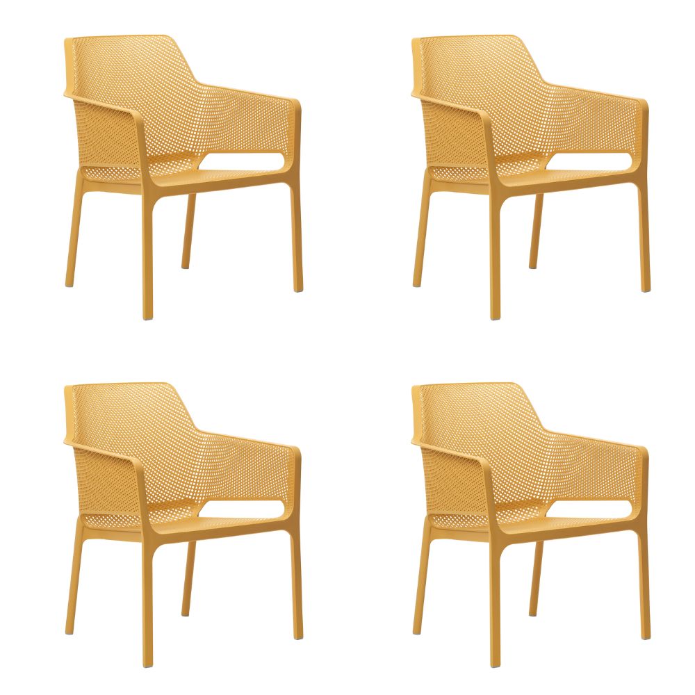 Net Relax Club Chair - Set of 4