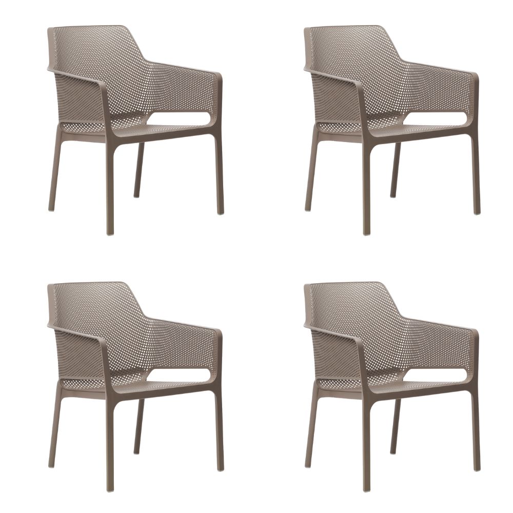 Net Relax Club Chair - Set of 4