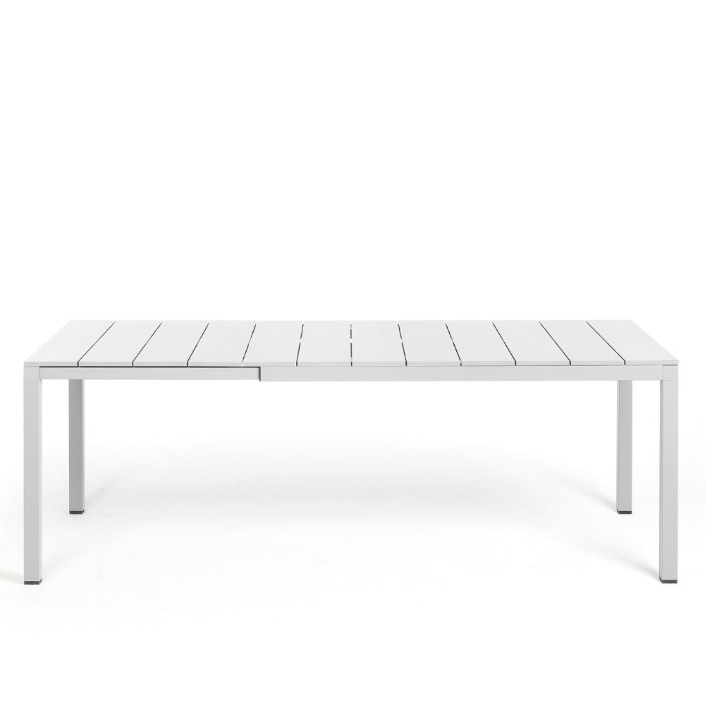 Rio 140 Extendable Aluminum Dining Table