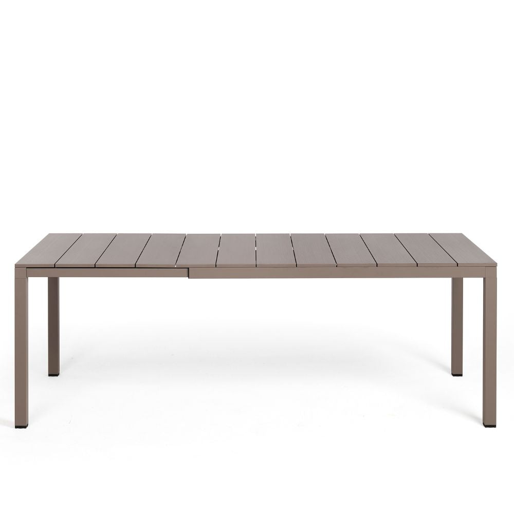 Rio 140 Extendable Aluminum Dining Table