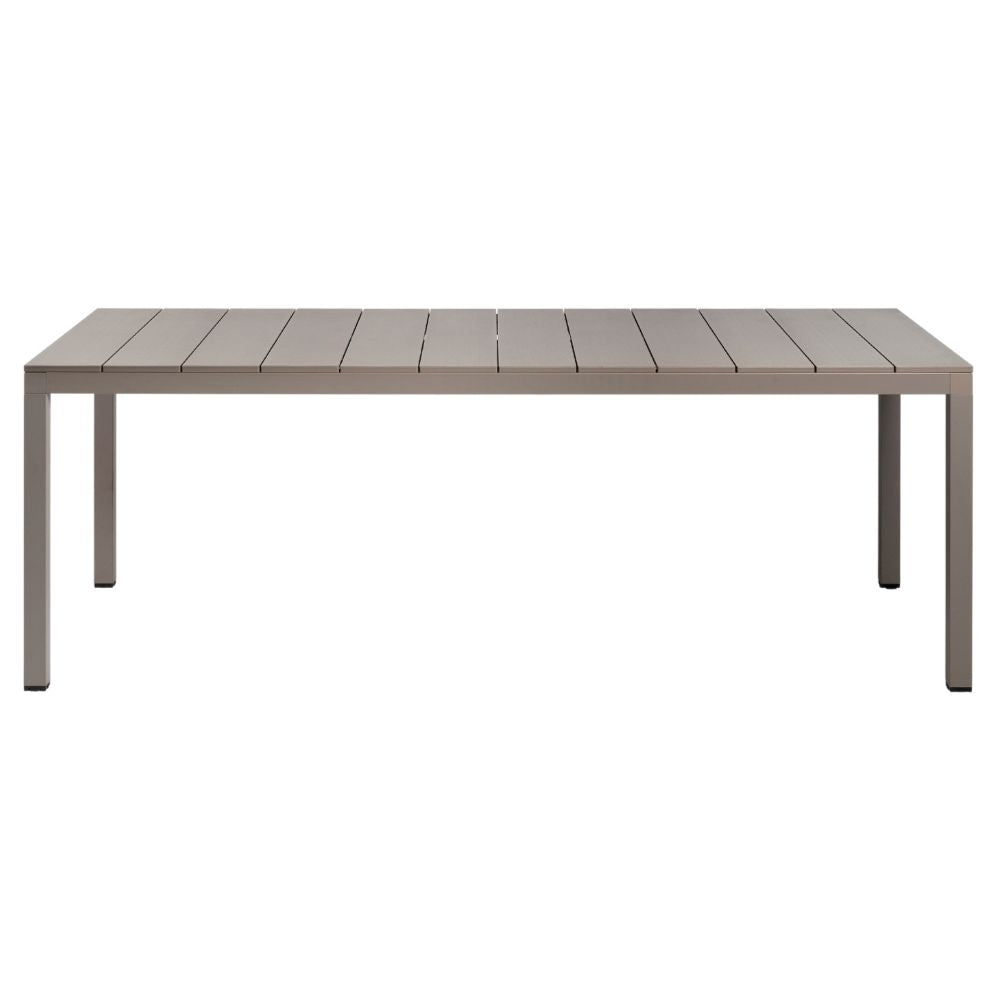 Rio 210 Fix Aluminum Dining Table - 82"L x 33"W