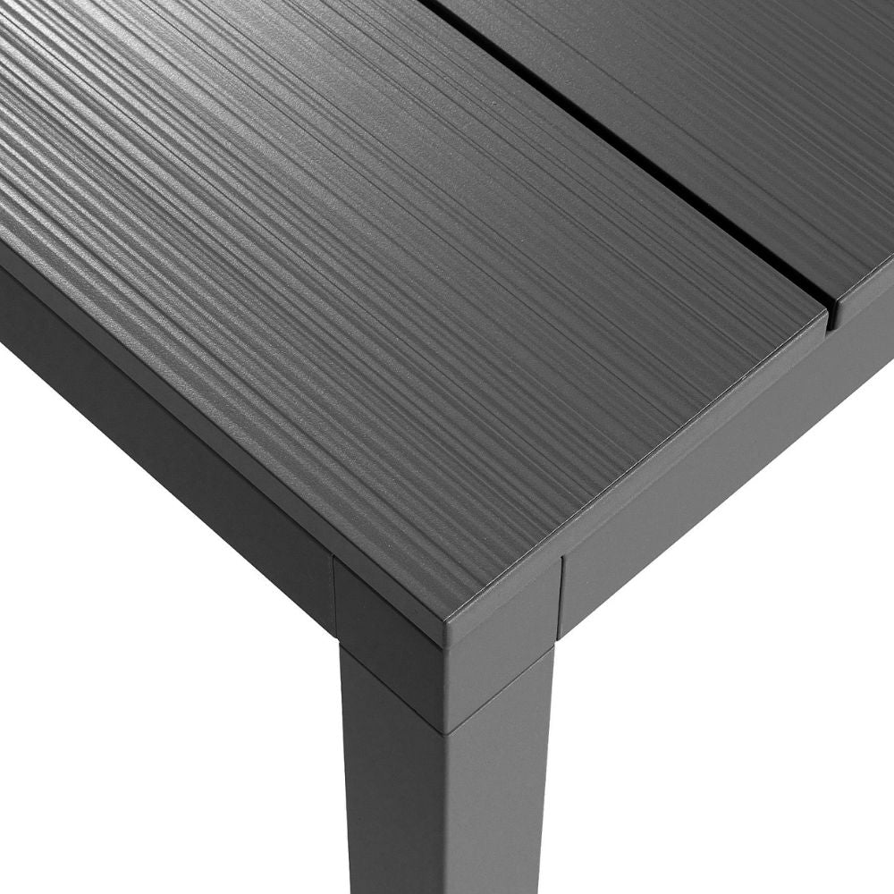 Rio 140 Extendable Aluminum Dining Table