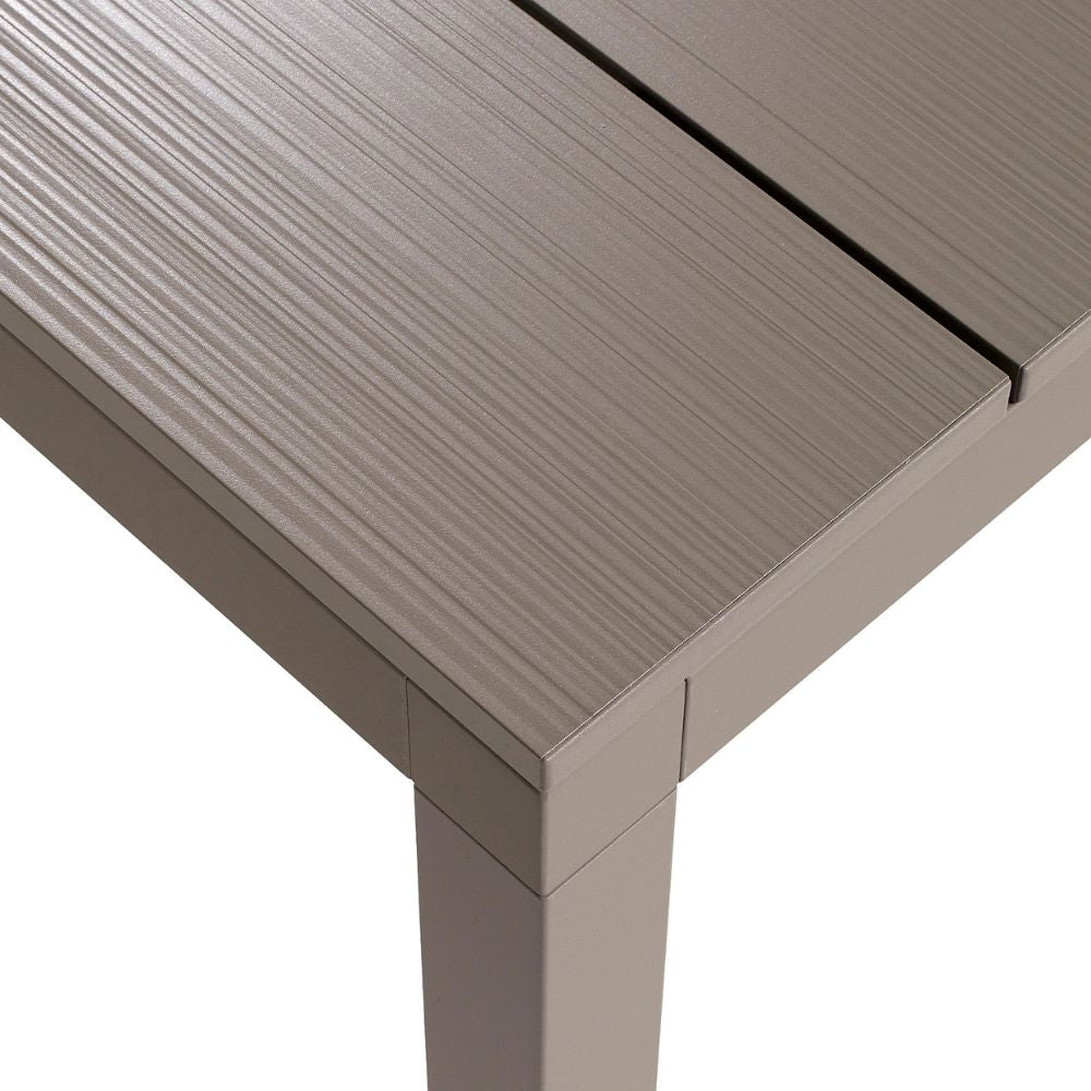 Rio 140 Extendable Aluminum Dining Table