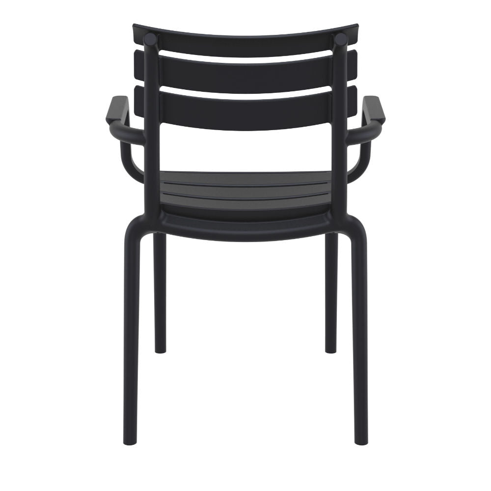 Paris Arm Chair 3pc Round Bistro Set