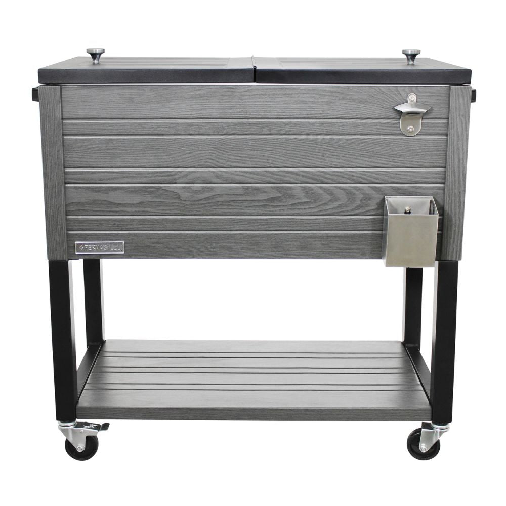 Woodgrain Furniture Style Patio Cooler
