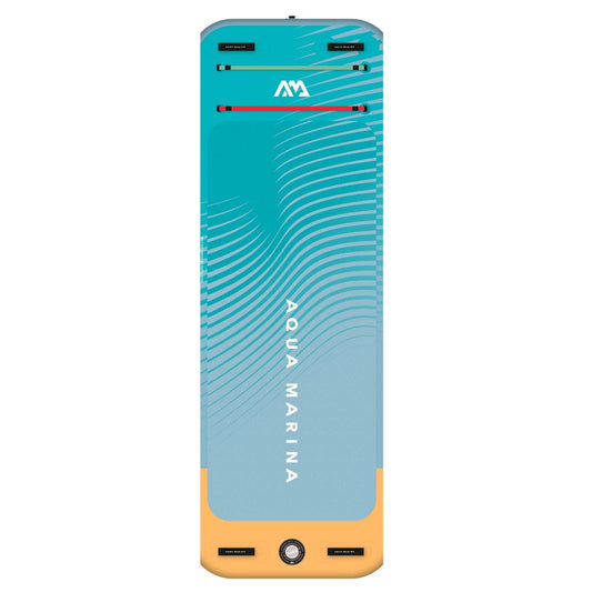 Peace 8'2": Inflatable Fitness Mat w/Carry Strap