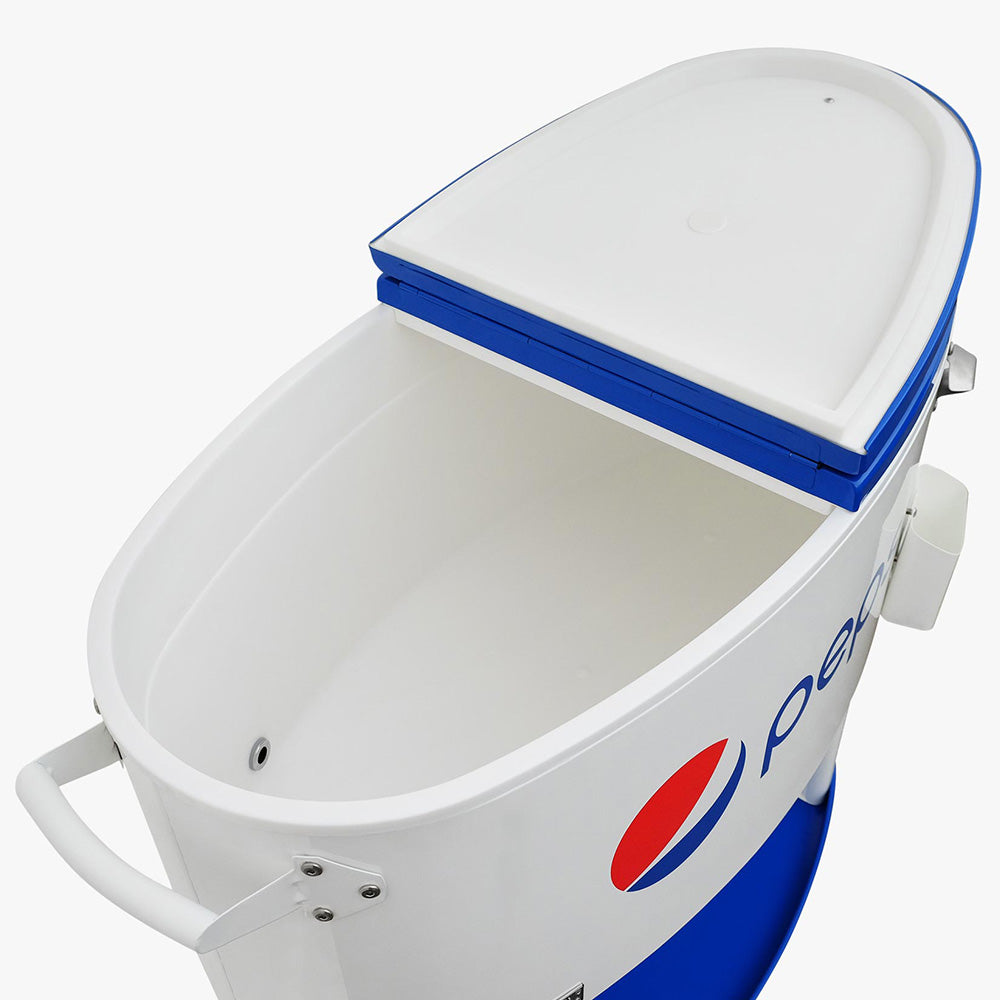 80 Quart Oval Pepsi Patio Cooler