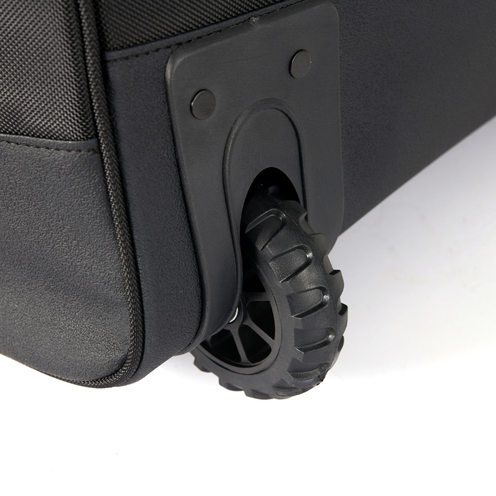 Premium Luggage Bag with Wheels: Blueberry