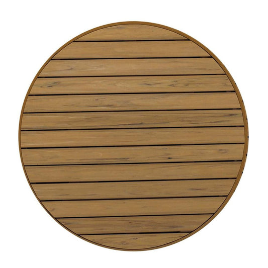24" Round Teak Durawood Table Top