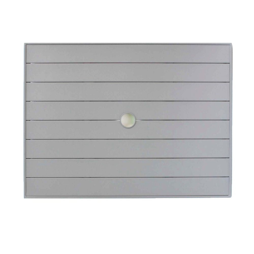 32" x 48" Rectangular Aluminum Slat Table Top