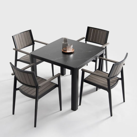 Avignon 5pc Dining Set with Arm Chairs
