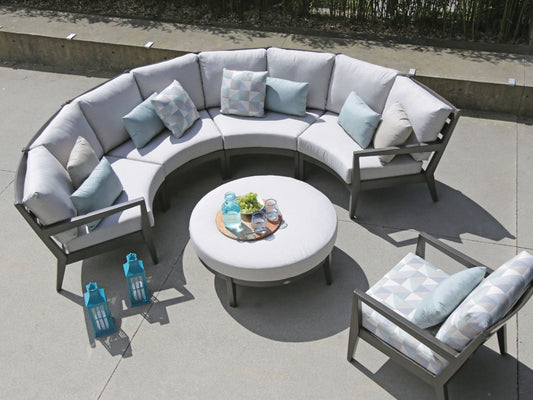 Lucia Wedge 4pc Sectional