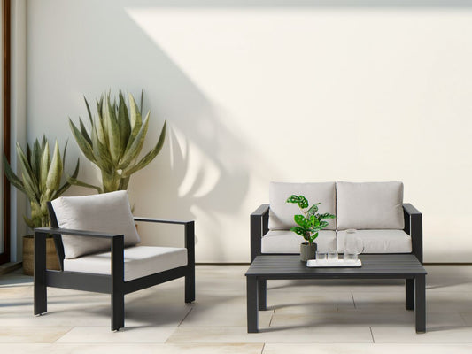 Vienna 3pc Club Set with Loveseat