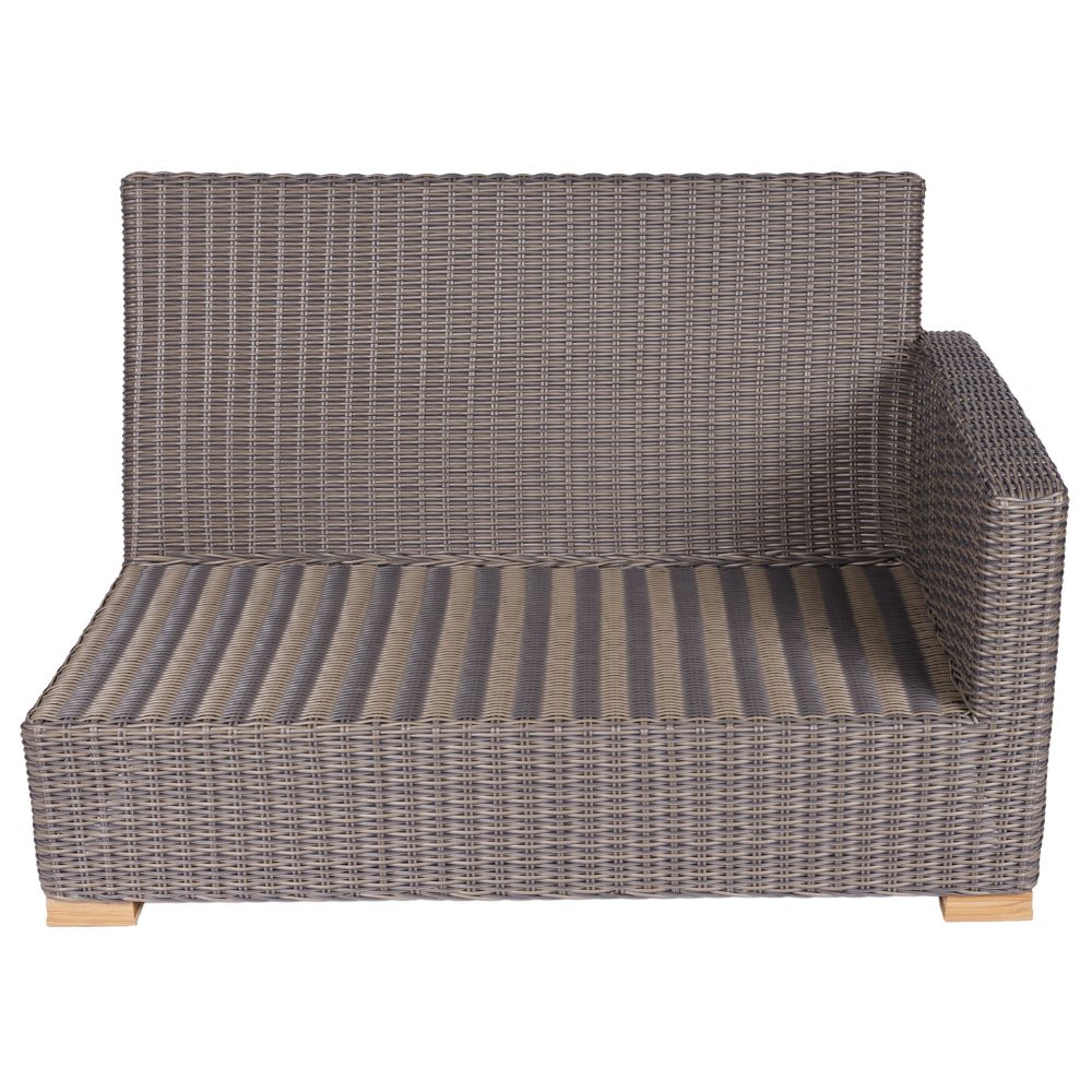 Sanibel Wicker Right Arm Module