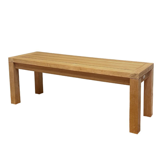 Teak Backless Dining Bench