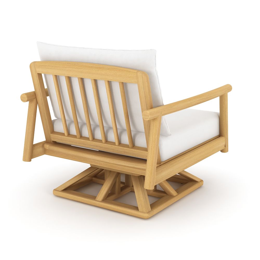 Seville Teak Swivel Club Chair