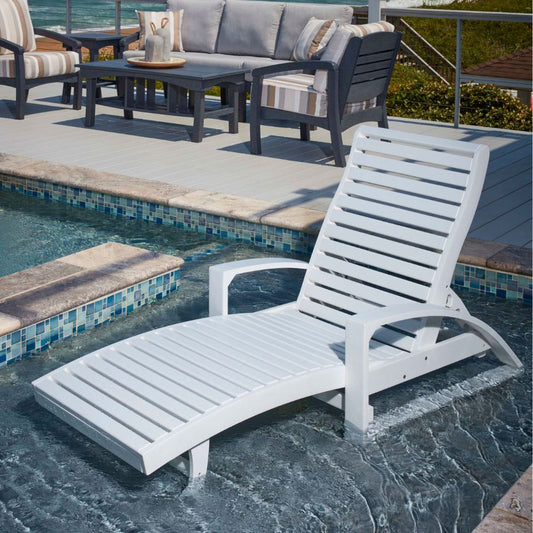 St Tropez Adirondack Chaise Lounge