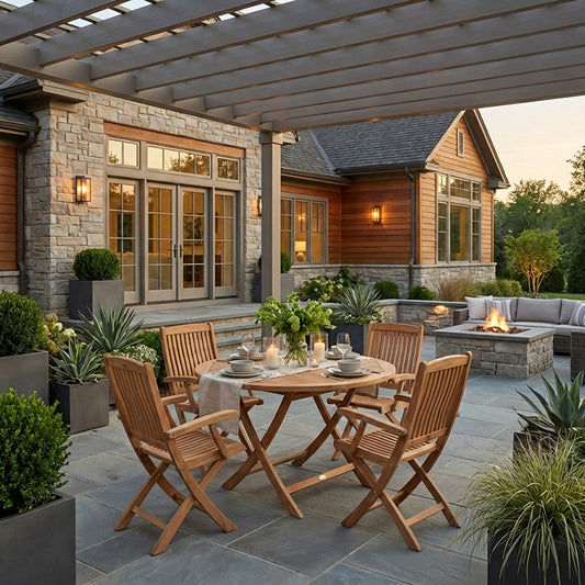 Sailor 5pc Round Dining Set