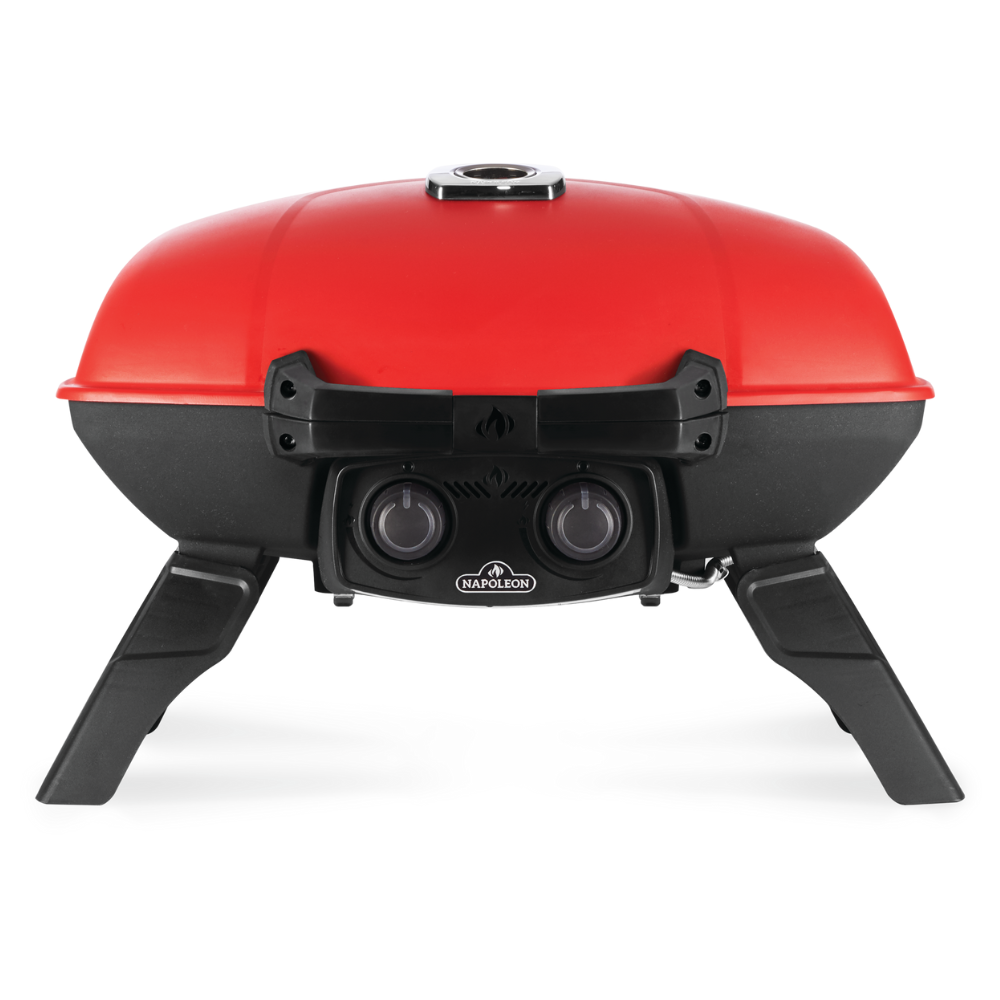Napoleon TravelQ 285 Red Portable Gas Grill - Propane