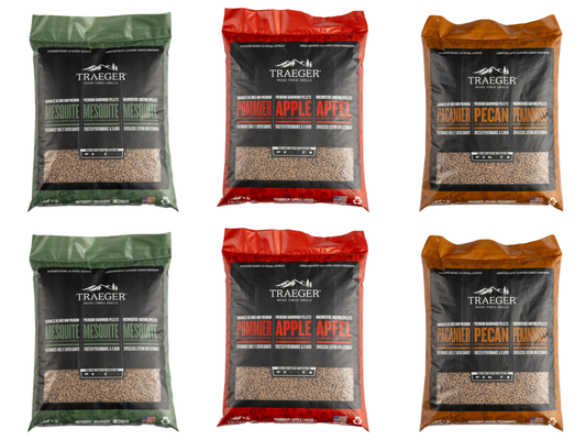 Traeger Pellets - Value Bundle of 6 Bags