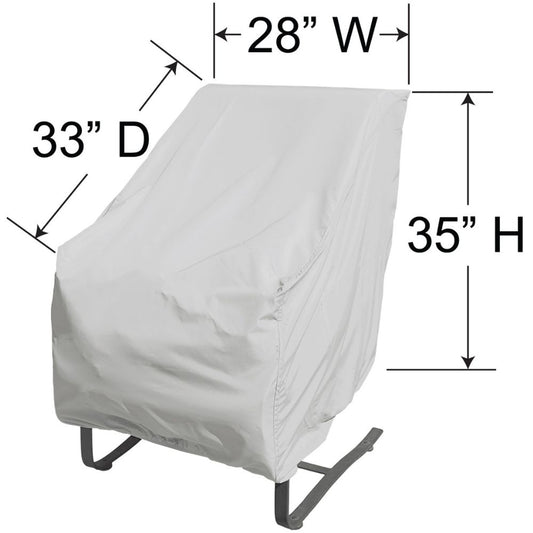 Dining Chair Cover - 28"W x 33"D x 35"H