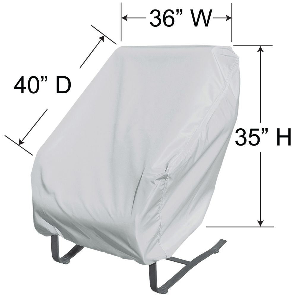 Large Lounge Club Chair Cover - 36"W x 40"D x 35"H