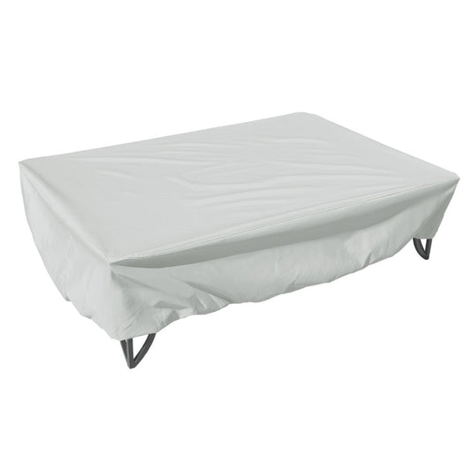 Medium Rectangular Fire Pit, Table or Ottoman Cover - 45"W x 30"D x 15"H